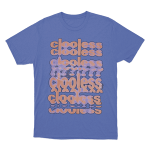 Core Echo Unisex T Shirt Blue