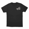 Graffiti Logo Unisex T Shirt Black